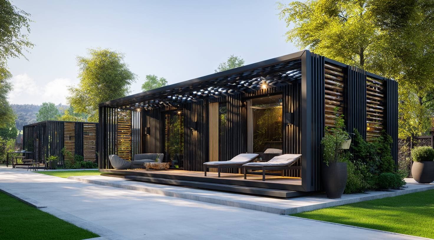 Casa pré-fabricada sustentável