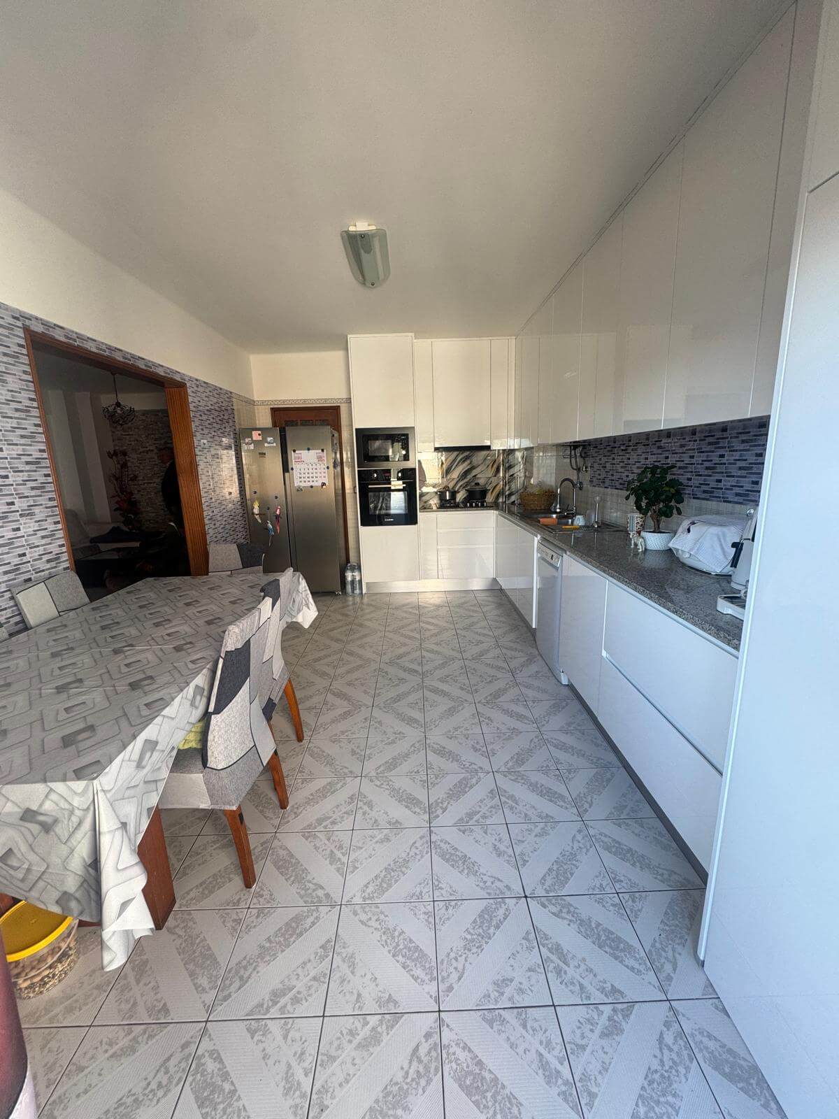 Cozinha e sala